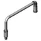 T&S 019595-40 12 1/16" Pre-Rinse L-Tube Swivel Arm Assembly with 3/8" NPT Male Threaded Outlet