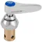 T&S 019639-40 Eterna Cartridge with Spring Checks, Right to Close Lever Handle, and Cold Index