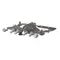Glastender 06001373 Hinge Kit, 180 Degree Swing