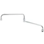 T&S Brass 069X-A22 DOUBLE-JOINT SWING NOZZLE, 2.2 GPM AERATOR, 12 BA