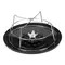 Bunn 07177.0003 Black Plastic Funnel Cover Assembly with Cover, Spray Head Assembly, and Basket for Bunn Coffee Brewers