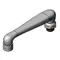 T&S 0CS6-V22 6" Swing Cast Nozzle with 2.2 GPM Vandal-Resistant Aerator
