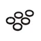 Electrolux 0KI998 Seal 5 Piece Set