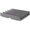Cambro CSDDC5 Camshelving® 16 1/3" x 20 1/2" x 3 3/8" Dome Drying Cradle - 5/Pack