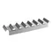 Avantco 19” x 4 1/4” x 2 1/4” Stainless Steel 7 Compartment Hot Dog Preparation Tray