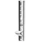Kason® 10065009036 Stainless Steel Keyhole Shelf Pilaster - 36"