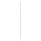 Kason® 10065009048 Stainless Steel Keyhole Shelf Pilaster - 48"