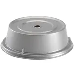 Cambro 1007CW486 Camwear 10 5/8" Silver Metallic Camcover Plate Cover - 12/Case