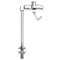 Fisher 1008 10" Pedestal Glass Filler - 3/8" NPT Male Inlet