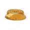 Cambro 1013CW153 Camwear Amber Camcover 10 13/16" Plate Cover - 12/Case