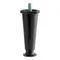 Cleveland 1014501 Leg;4in Blk Plstc Ft(Flngd Ft)