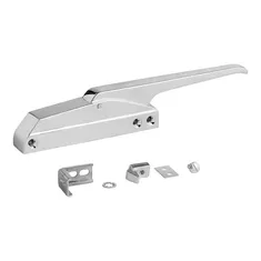 Kason® 1017400004 10 1/2" Door Latch with Strike - Straight Handle