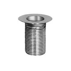 Fisher 10448 3/4" x 1 3/4" Chrome Waste Socket