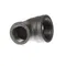 Cleveland 105783 Tee;1 In X 1 In X 1-1/4 In;Blk