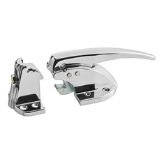 Kason® 10931000008 6" Door Latch with Strike - Offset Handle and Adjustable Offset