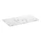 Cambro 10CWD135 Camwear Full Size Clear Polycarbonate Drain Tray