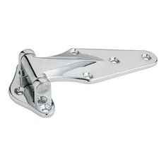 Kason® 11070000032 6 1/16" x 3 1/8" Surface Mount Door Hinge with 7/8" Offset