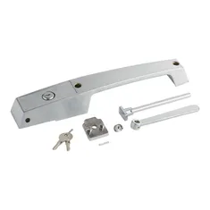Kason® 11239C00004D 14" Lever Handle with Release and Cylinder Lock