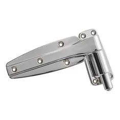 Kason® 11248000024 10 1/8" x 5 21/32" Reversible Spring-Assisted Cam Lift Hinge with 1 3/8" Offset