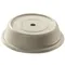 Cambro 116VS101 Versa Antique Parchment Camcover 11 3/8" Round Plate Cover - 12/Case