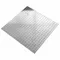 Norlake 127228 28" Wide Diamond Texture Aluminum Interior Kick Plate