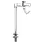 Fisher 12726 14" Pedestal Glass Filler - 3/8" NPT Male Inlet