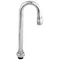 T&S 132X-A22 8 9/16" Swivel Gooseneck Nozzle with 2.2 GPM Aerator