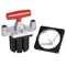 Vollrath 15050 Redco 4 Section Wedge T-Pack for Vollrath Redco InstaCut 3.5 -Tabletop Mount