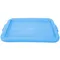 Vollrath 1522-C04 Traex® Color-Mate Blue Recessed Food Storage Box Lid - 20" x 15"