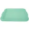 Vollrath 1522-C19 Traex® Color-Mate Green Recessed Food Storage Box Lid - 20" x 15"
