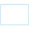 Globe 1587-B 60 mm x 43 mm White Blank Equivalent Scale Label Roll - 12/Case