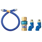 Dormont 16100BPQ2S36 SnapFast® 36" Gas Connector Kit with Double Swivel MAX® - 1" Diameter