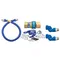 Dormont 16100BPQ2SR24 SnapFast® 24" Gas Connector Kit with Double Swivel MAX® and Restraining Cable - 1" Diameter