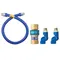 Dormont 16125BPQ2S48 SnapFast® 48" Gas Connector Kit with Double Swivel MAX® - 1 1/4" Diameter