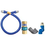 Dormont 16125BPQS24 1-1/4 DIA., 24 BLUE HOSE, SNAPFAST, SWIVEL MAX