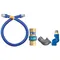 Dormont 16125BPQS24 SnapFast® 24" Gas Connector Kit with Swivel MAX® and Elbow - 1 1/4" Diameter