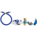 Dormont 16125BPQSR60 1-1/4 DIA., 60 BLUE HOSE, SNAPFAST, SWIVEL MAX,