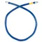 Dormont 1650BP72 Blue Hose™ 72" Stainless Steel Moveable Foodservice Gas Connector - 1/2" Diameter