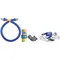 Dormont 1650BPQR24 SnapFast® 24" Gas Connector Kit with Elbow and Restraining Cable - 1/2" Diameter