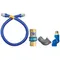 Dormont 1650BPQS24 SnapFast® 24" Gas Connector Kit with Swivel MAX® and Elbow - 1/2" Diameter
