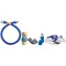 Dormont 1650BPQSR72 SnapFast® 72" Gas Connector Kit with Swivel MAX®, Elbow, and Restraining Cable - 1/2" Diameter