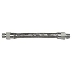 Dormont 1675B60 60" Stainless Steel Moveable Foodservice Gas Connector - 3/4" Diameter
