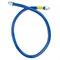 Dormont 1675BP72 Blue Hose™ 72" Stainless Steel Moveable Foodservice Gas Connector - 3/4" Diameter