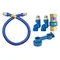 Dormont 1675BPQ2S72 SnapFast® 72" Gas Connector Kit with Double Swivel MAX® - 3/4" Diameter