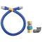 Dormont 1675BPQ60 SnapFast® 60" Gas Connector Kit with Elbow - 3/4" Diameter