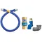 Dormont 1675BPQS48 SnapFast® 48" Gas Connector Kit with Swivel MAX® and Elbow - 3/4" Diameter