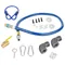Dormont 1675KIT72 Deluxe SnapFast® 72" Gas Connector Kit with Two Elbows and Restraining Cable - 3/4" Diameter