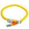 Dormont 1675NPFS48 48" Stainless Steel Stationary Foodservice Gas Connector Hose - 3/4" Diameter