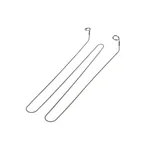 Master-Bilt 17-09522 COIL DEFROST HEATER, BLG-48, 1