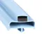 Delfield 1701070 Equivalent Magnetic Door Gasket - 20 7/8" x 21 7/8"